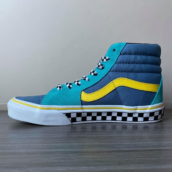 Vans Sk8-Hi Custom SKATE Shoes Size 6.5 Women's - Picture 4 of 8
